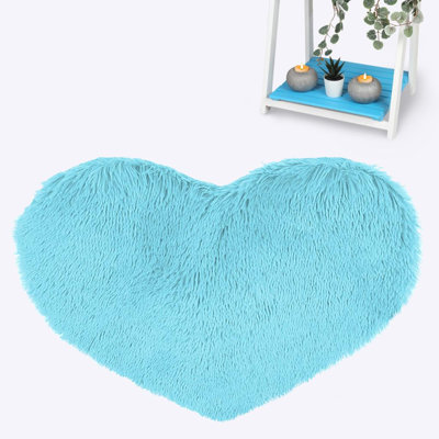 Darlane Novelty 65 cm x 65 cm Faux Fur Area Rug