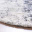 Tapis abstrait en polypropylène tissé à la machine en ivoire / gris-243550449