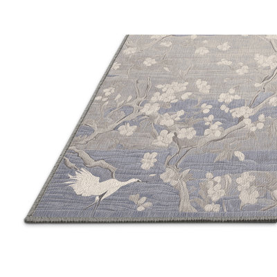 Tapis gris lavable à la machine