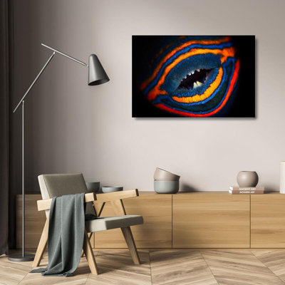 Art sur toile tendue par Red Barrel Studio® Gabriel, Barathieu, orange, doublé