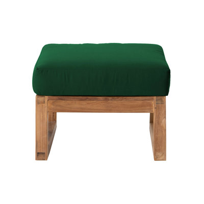 Repose-pieds avec coussin Sunbrella