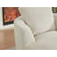 Fauteuil demi-tonneau pivotant en fausse fourrure-518636720