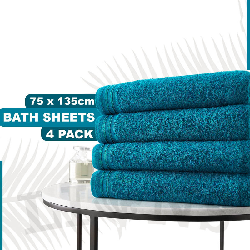 Jacie Bath Towel, Teal