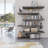 Mechteld Geometric Glass Bookcase