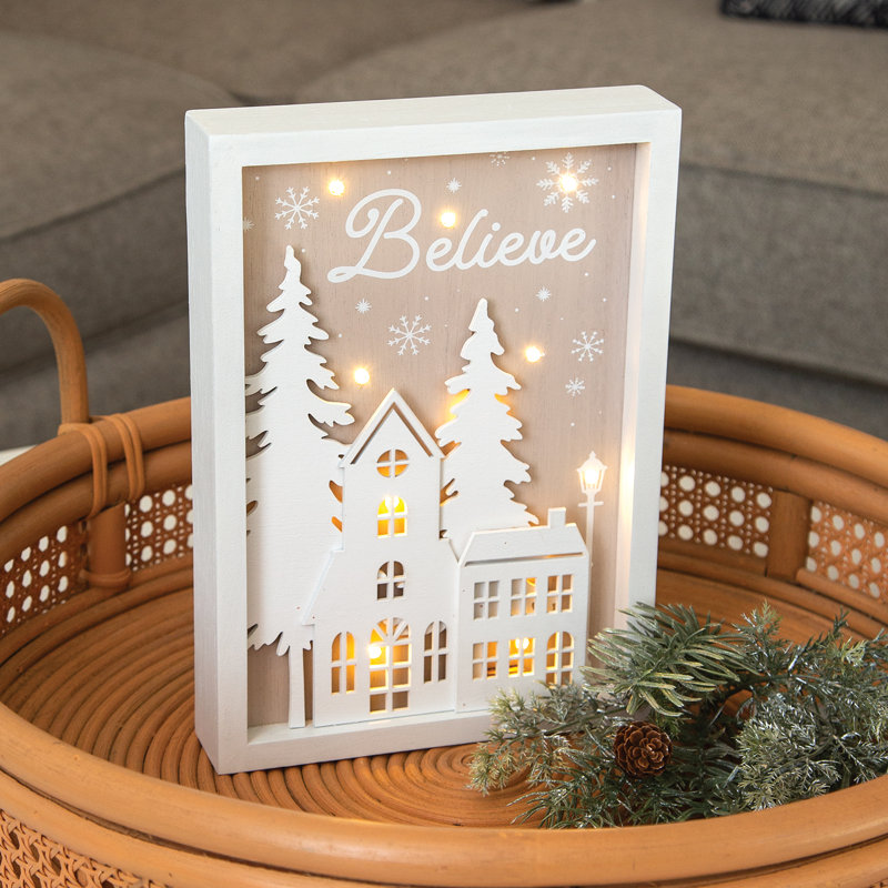 Cadre Believe Led Winter Village