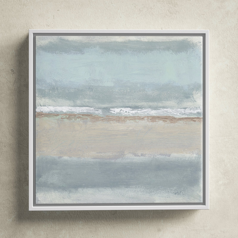 Serenity 1 by Filippo Ioco, 16" H x 16" W x 2" D, White 
