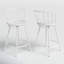 Tabouret de comptoir pivotant de 24 po Johanna-2079631078