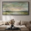 «Calm Pastel Open Field Horizon for Living Room», impression murale-1205456397-1205456398