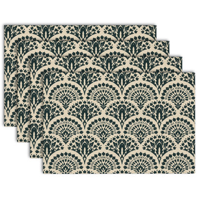 Rectangle Polyester Dining Table Placemat