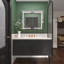 Armoire à pharmacie à fixation en surface à 2 portes avec 3 tablettes et éclairage DEL