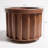 Round Strata Planter MD - Dark Brown-1444742566-1444742561