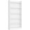 Bibliothèque 63 "H 63" x l 24 "moderne simple à 6 niveaux avec compartiment supérieur ouvert