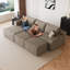 Canapé modulaire 95 "avec 2 repose-pieds Cloud-129116928