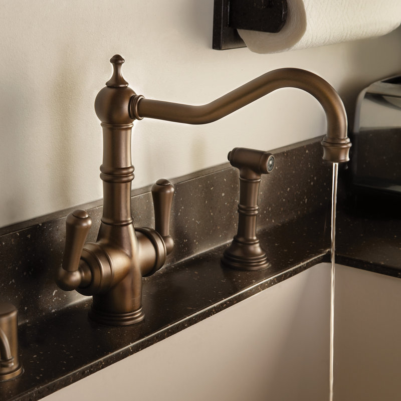 Edwardian™ Hot and Cold Water Dispensers with Accessories, Polished Nickel