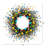24In. Artificial Easter Egg Twig Wreath