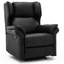 Shropshire Faux Leather Massage Chair-1423581575