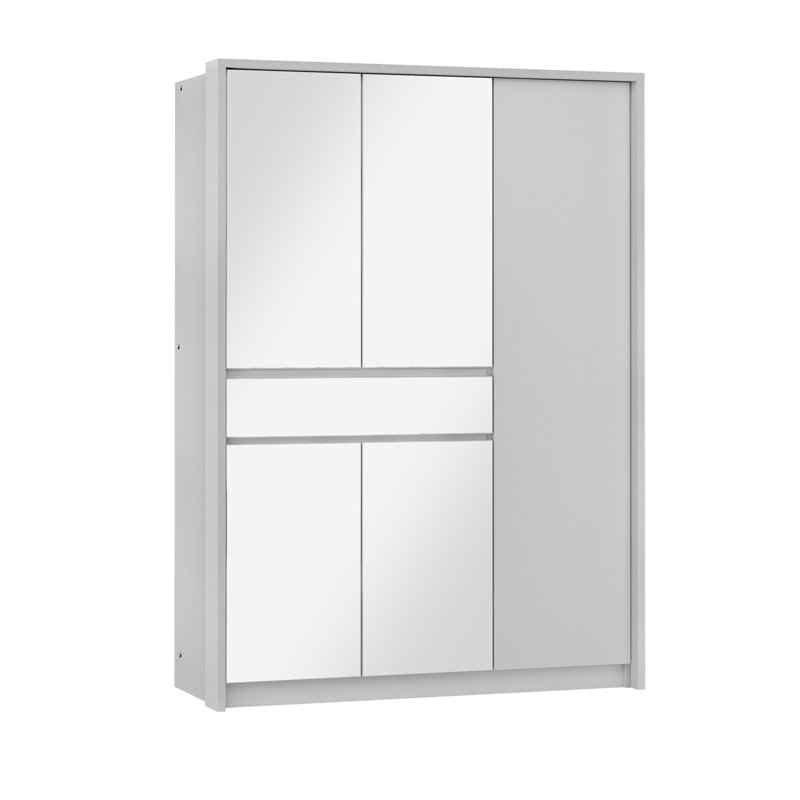 Bolius Manufactured Wood Wardrobe, White