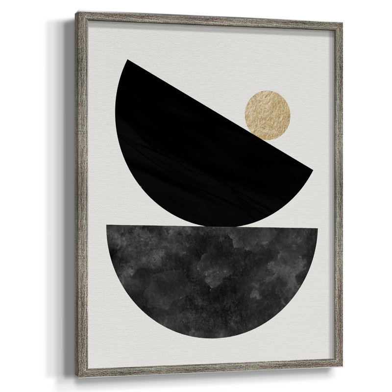 Delicate Balance Framed Print - Solid Wood 48967, 30'' H x 24'' W