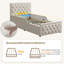 Metal Ottoman Storage Bed-1415080333