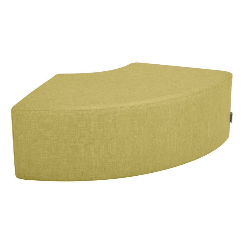 Learniture Structured Quarter Round  Stool -Flexible Modular Collaborative Soft Seating For Office, Home, Lounge And School Classrooms With Durable Frame 1018NLG