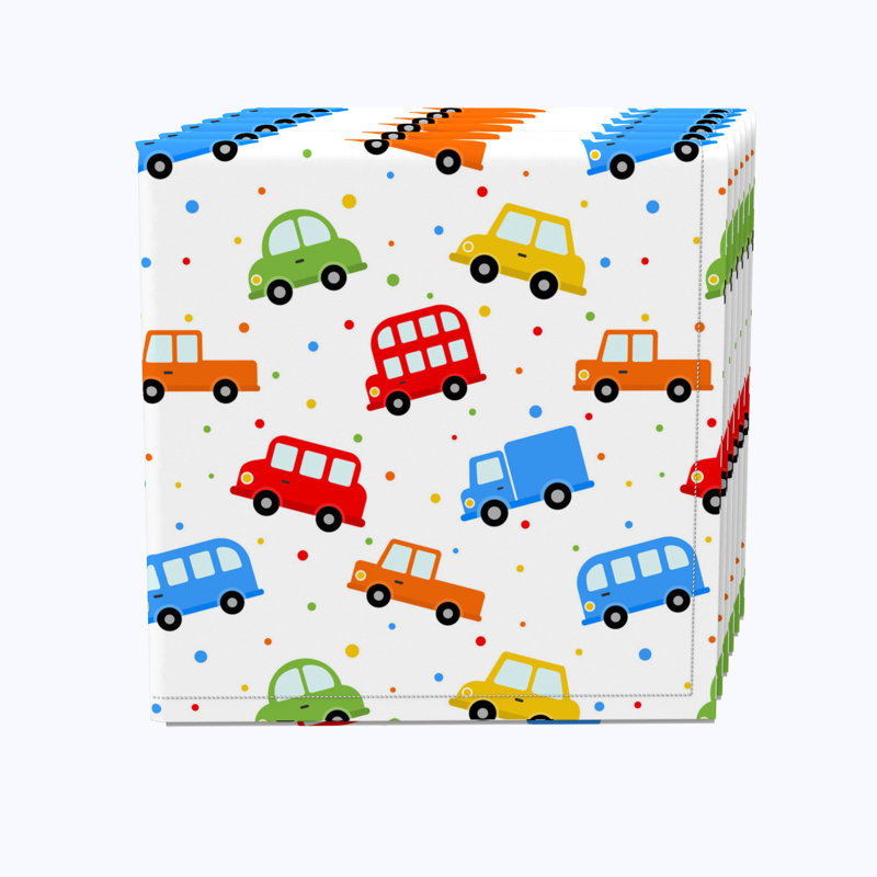 100% Cotton No Pattern Square Napkin
