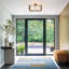 Cloud Glass Semi Flush Mount 