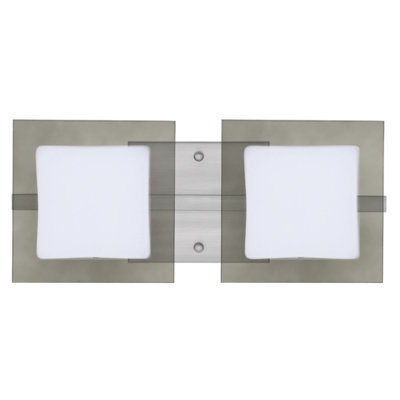 Barre d’éclairage de salle de bain 2 lumières Catella