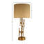 Lampe de table dorée 26 po