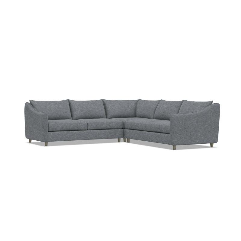 Joli 3 Pc Fabric Sectional, 5555-011