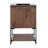 Fumiki 24 " W Freestanding Standard Free Standing 1 Single Vanity Bathroom Vanity With Solid Surface Top