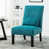Teal Blue Chenille