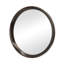 Miroir mural 20 po x 1,5 po en bois de manguier. Article de décoration de salle de bain et de vestibule. Cadre solide de 19,8 po x 19,8 po x 1,3 po, 4,3 lb, décor transitionnel brun foncé de 20 po pour le vestibule. Couleur-926220536-926220541
