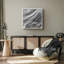 Dérive vieillie, grain de bois, écorce, plante, photographie, rustique, gros plan, noir et blanc foncé, impression sur toile-1176263044-1176263045