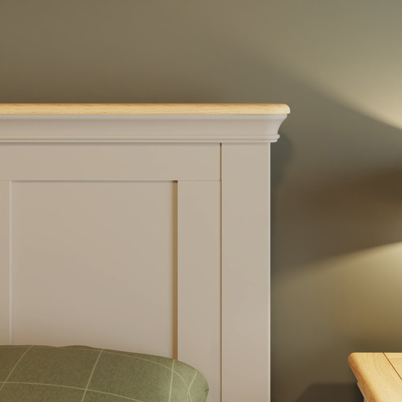 Joulon Shaker Panel Bed. 4ft6 Double (For UK Mattress 135 x 190) OR 5ft Kingsize (For UK Mattress 150 x 200), Double (4'6)