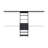 Closet System, 3 Drawers, 5 Shelves-1583477990-1583477984