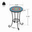 Table d'appoint de patio avec tablette-159559181