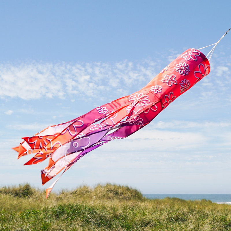 Flower Power 40" Illusion Windsock