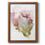 Floraison rose I, toile encadrée de qualité supérieure - prête à être accrochée-1971712731