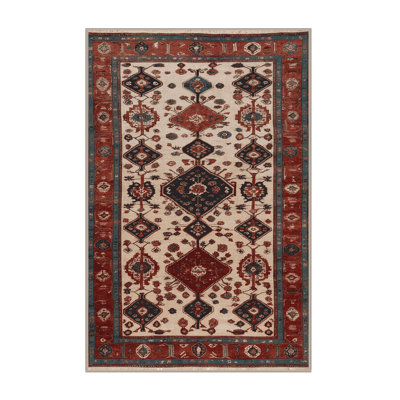 Machine Washable Turkish Brown Area Rug