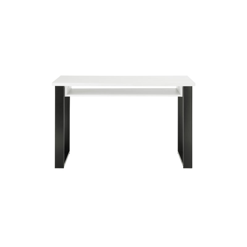 Jackeline 125Cm W Rectangle Desk, White