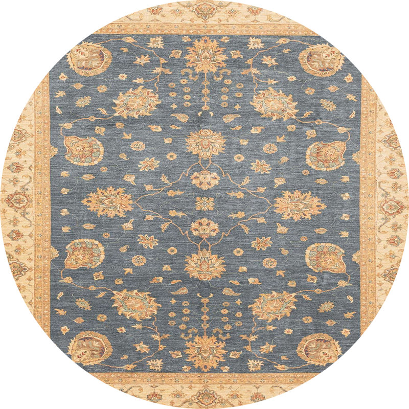 Tapis abstrait 4064, Rond 5 pi