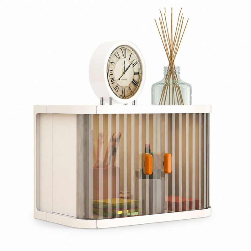 Organisateur de bureau empilable Minimalist, Gris