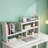Planada Solid Wood Desktop Organizer Stackable Desk Organizer Bookshelf-886820769