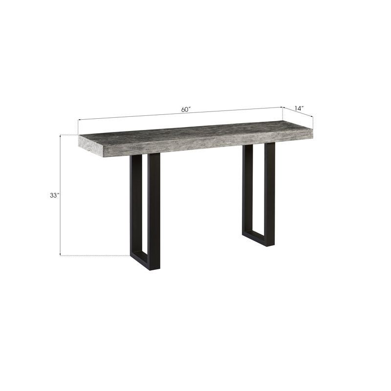 Clover 60" Solid Wood Console Table