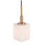 Luminaire suspendu carré 1 lumières Thiede-884797478-881431816