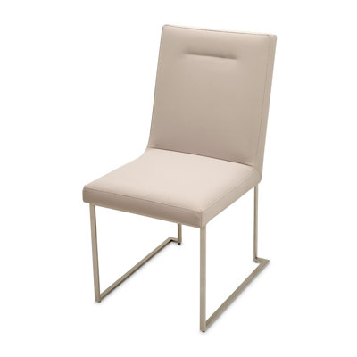 19'' H Upholstered Metal Side Chair