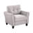 2 Piece Linen Standard Living Room Set