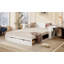 Lit de jour double avec bureau amovible, tiroirs de rangement et table d'appoint hydraulique, bleu-641067163-641067162