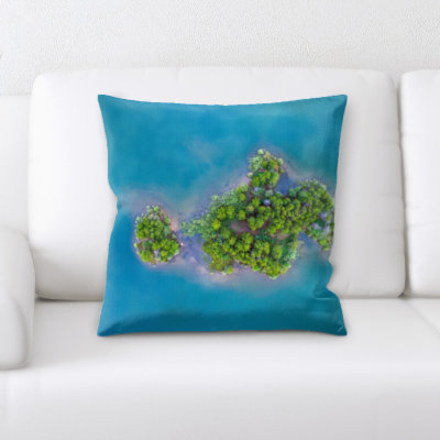 McCain The Great Sea Throw Pillow