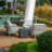Square Concrete Outdoor Side Table